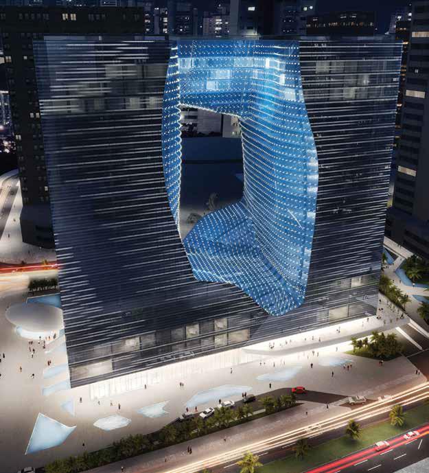 THE OPUS BY ZAHA HADID This is the building that never sleeps. The Opus by Omniyat is the first foray into Dubai by the world-famous architect Dame Zaha Hadid and a destination in its own right.