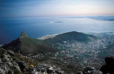 Table Mountain Table Mountain View of Table Bay Cable Car Visit Table Mountain, a 3,300 ft.