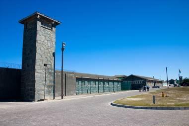 Robben Island Half-Day Tour Guard Tower Prison Entrance