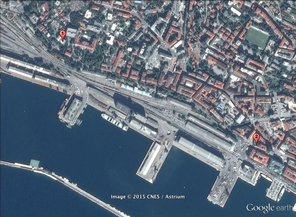 THE RIJEKA AREA The port of Rijeka is the biggest, mostly trade oriented port of Croatia, located at the