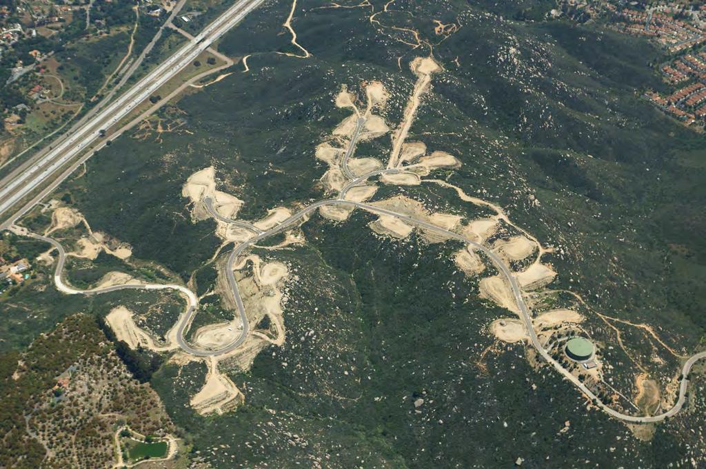 aerials Mesa Rock Rd Woodland Heights Glen Lee & Associates - North San Diego County