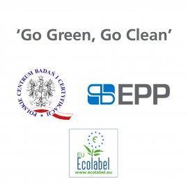 Agreement of 4 October 2018 on cooperation in Ecolabelling of cleaning services EPP, a company managing of 20 retail facilities and public utility properties, and PCBC S.A. have launched pioneer programme Go Green, Go Clean on the Polish market.