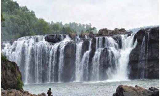 6. Bogatha Waterfalls: Bogatha is a beautiful Waterfall, located in the dense forest at Koyaveerapuram G, Wazedu Mandal of Khammam district. This is the second largest waterfall in Telangana State.