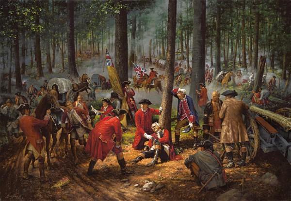 This important military engagement happened before the American Revolution, before we had formed the United States, when this entire area was just wilderness.