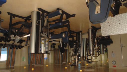 Gym Most Princess ships have a crew gymnasium for your use,