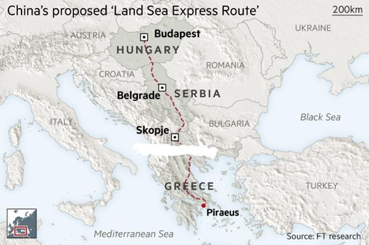 The Balkan Silk Road Piraeus will be the hub that connects China s Maritime Silk Road - to the land based Silk Road Economic Belt Is projected to serve as a shortcut for transporting Chinese goods