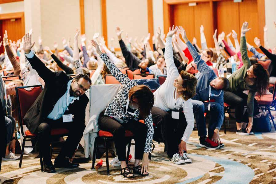 SILVER SPONSORSHIP HEALTH AND WELLNESS A great way to make an impact on attendees through mini breaks throughout the day!