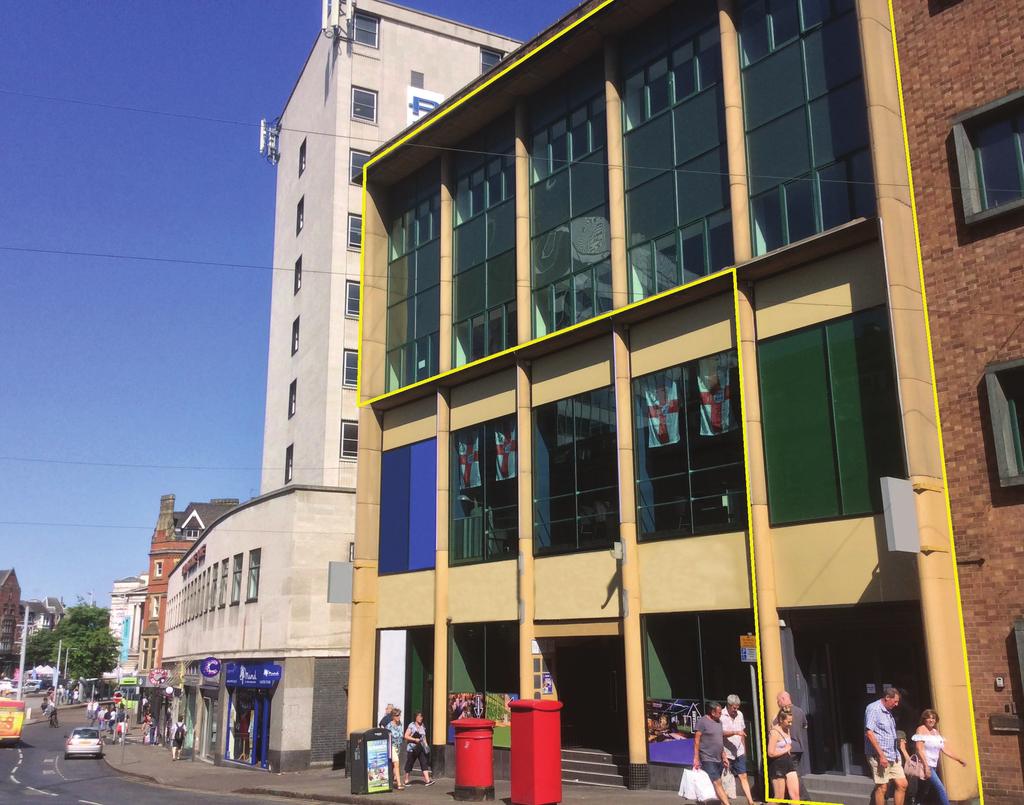 TO LET CITY CENTRE OFFICES FRIAR HOUSE 15A FRIAR LANE, NOTTINGHAM, NG1 6DA Key Highlights Prime NG1 location, equidistant between Old Market Square and Maid Marian Way.