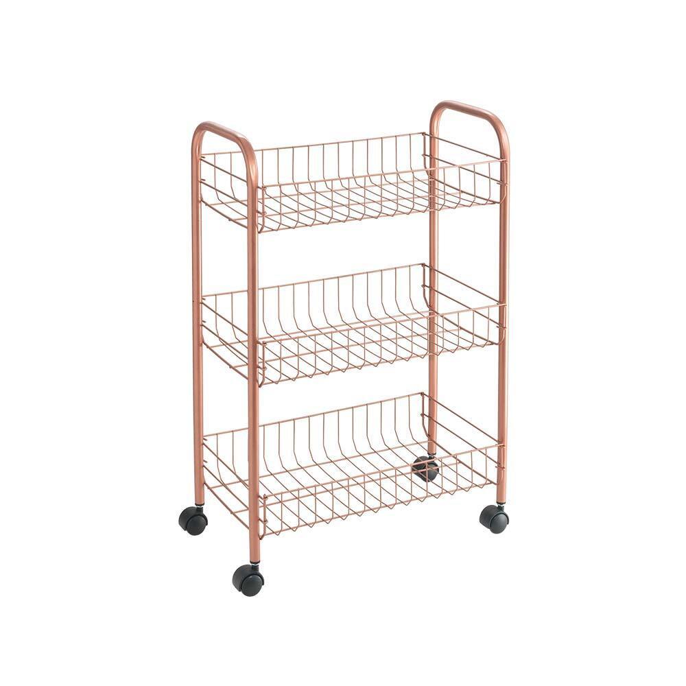 METALTEX BASEL 4 DRAWER ROLLING CART The new Metaltex rolling cart with removable drawers that combines aesthetics with functionality.