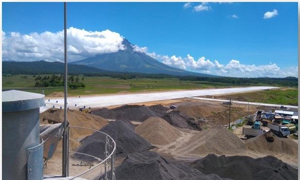 BICOL INTERNATIONAL AIRPORT Set against the Mayon volcano, it is the country s most scenic airport.