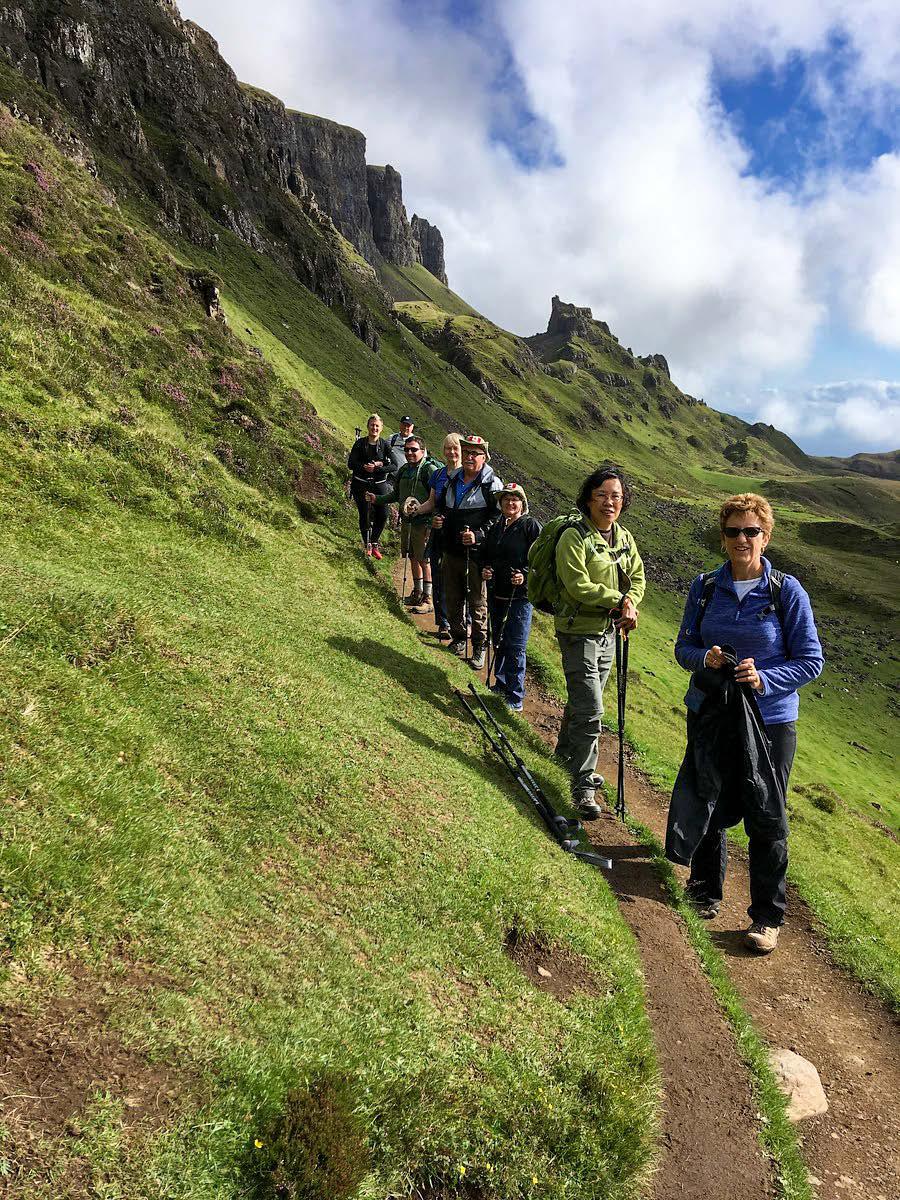 Accommodation and Meals This itinerary is based in two different locations throughout the course of the week. We spend 3 nights in north Skye and then the next 3 in the south of the island.