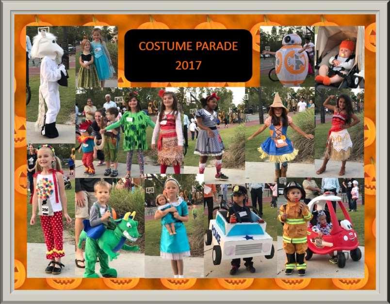 2017 Durbin Crossing HALLOWEEN COSTUME PARADE Thanks to all who