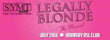 Upcoming Events 15th July 2016 27th August 2016 Legally Blonde SYMT - Hornsby RSL Trivia Night - Cherrybrook Community Centre Legally Blonde Legally Blonde is Proudly presented by SYMT The story of