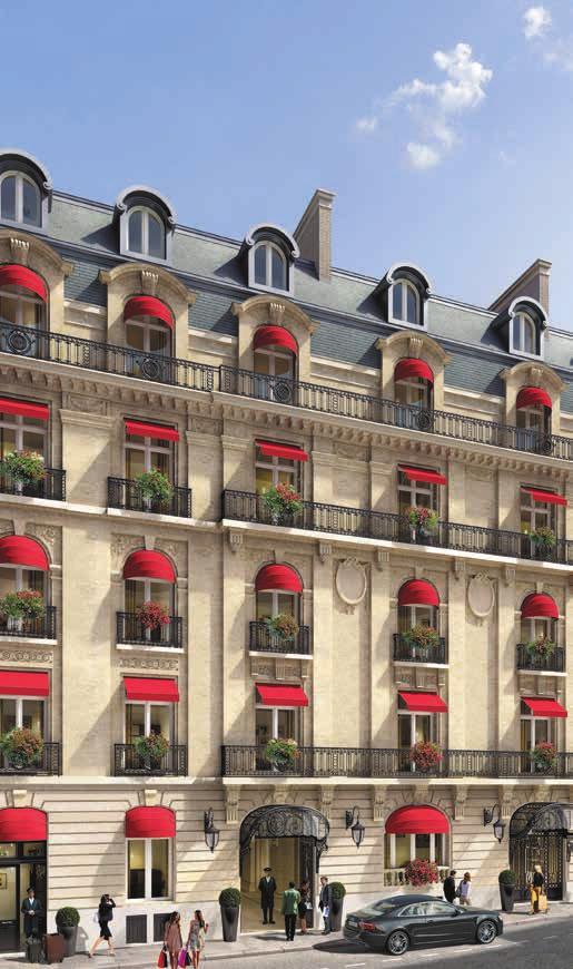 LA CLEF CHAMPS-ÉLYSÉES, PARIS WILL ALWAYS BE PARIS The Haussmannian-style building that houses La Clef Champs-Elysées was built by the Hennessy family in 1907, a stone s throw from what many