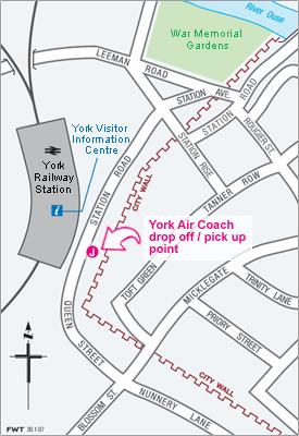GETTING TO YORK Airport and rail links: York is on the East Coast mainline and is served by frequent direct trains from London.