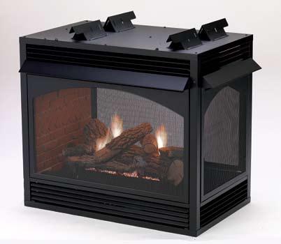 Vent-Free Fireplaces and Fireboxes Vail Vent-Free Fireplace Systems At 99.9-percent efficient, the 38,000 Btu Vail ventfree system is the ultimate supplemental heat source for any home.