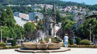 DAY 2: PORTO REGUA AM: Cruise towards Regua. Guided tour of Lamego. DAY 3: REGUA PINHAO PORTO ANTIGO AM: Excursion for both packages: Visit Vila Real and the formal gardens at the Mateus Palace.