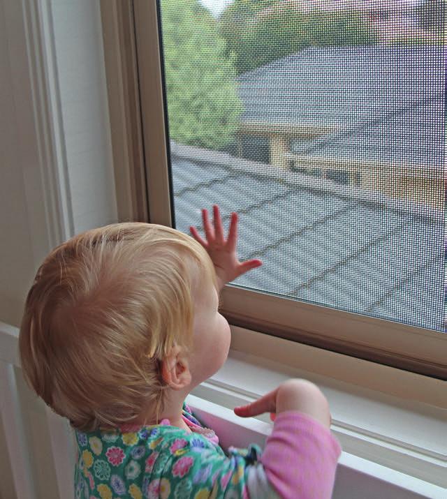 Fall-safe Screens Choose the safest way to keep your kids safe According to Kidsafe NSW, one child falls from a house window or balcony every week in Australia, with children aged one to five years
