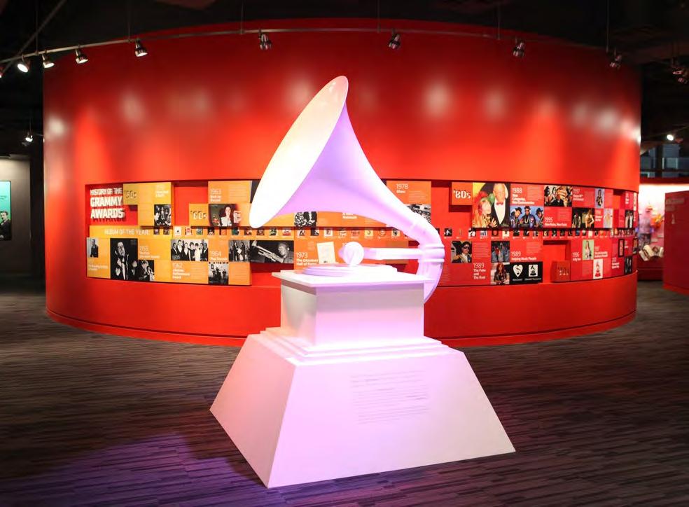 THE GRAMMY MUSEUM Enjoy a private buyout of this unique museum, featuring four floors of cutting edge exhibits, interactive experiences and films along with a private