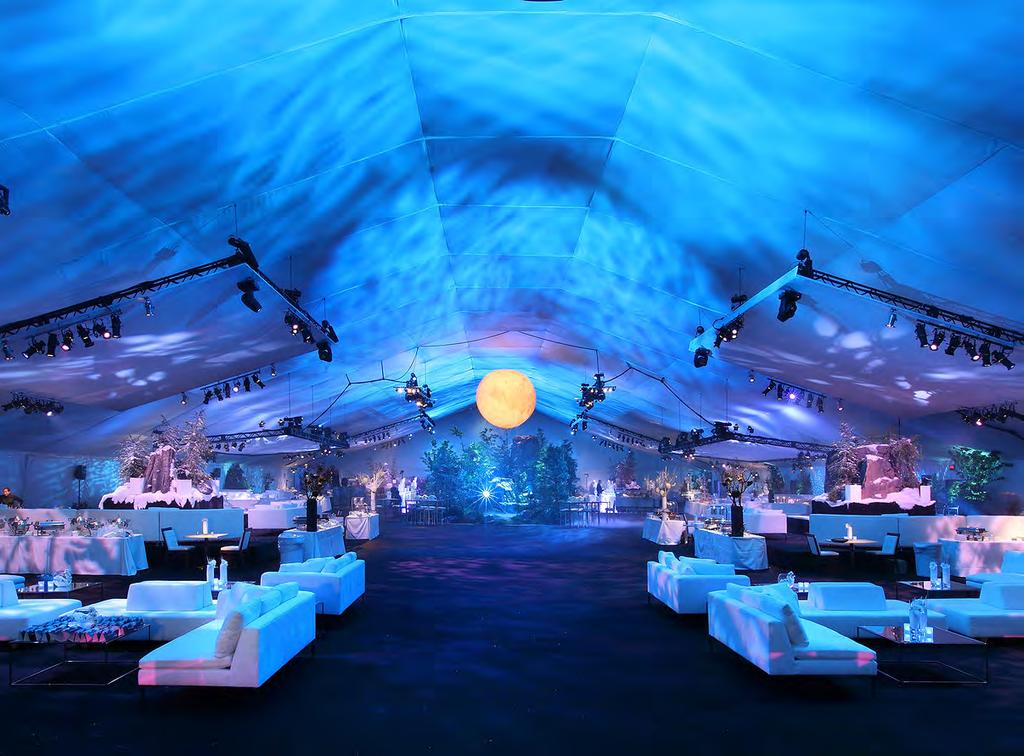 THE EVENT DECK AT L.A. LIVE Indoor/outdoor flexible, customizable space featuring the largest carpeted tent in SoCal.