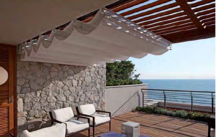 UNDERCOVERS WALL MOUNTED PERGOLA AWNINGS To