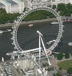 The London Eye The London Eye is the most popular paid tourist attraction in the United Kingdom, visited by over 3