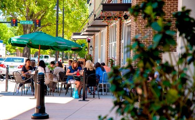 restaurants, catering, bars, retail, and entertainment venues. A popular spot for young professionals, Campus 805 is at the heart of Huntsville s urban core.