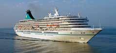 Princess Diana, Artania is now chartered to German travel agency, Phoenix Reisen and is here as part of a world cruise for German-speaking
