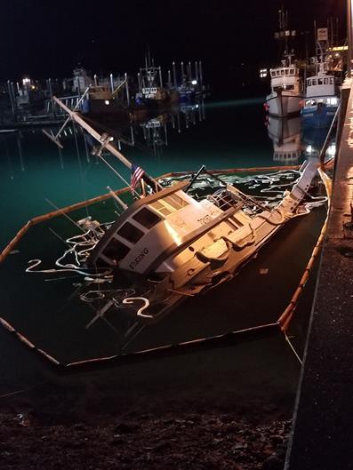CASE SUMMARY/ENFORCEMENT Fishing Vessel NORDIC VIKING sank at the pier