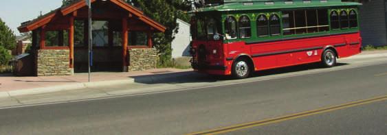 "Fixed Route" bus services is available in Mammoth Lakes.