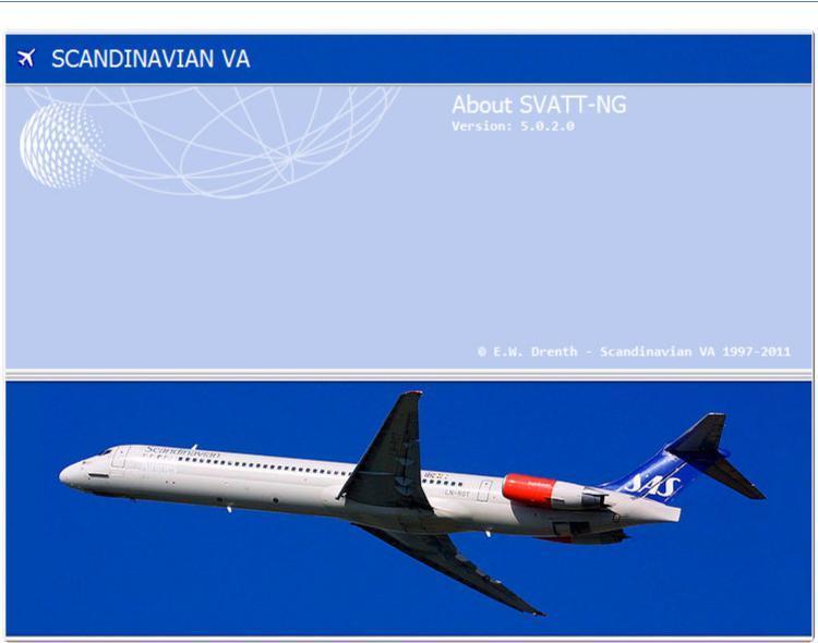 Scandianvian VA SVATT-NG 1. Introduction Welcome to SVATT-NG, the flight planning tool of the Scandinavian VA. This manual describes how to install the application and the available functionality.