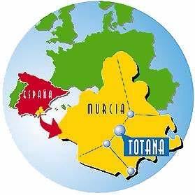 THE TEXT IS AN ADAPTATION FOR PRIMARY LEVEL OF SOME CONTENTS OF THE WEB www.totana.net 1. Where is Totana? The town of Totana is situated in the south-east of the Iberian Peninsula.