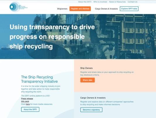 10 SIGN UP TO THE SRTI Shipowners sign up by sharing information on their approach to ship recycling by completing the disclosure questionnaire and submitting their data online.