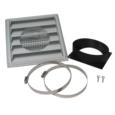 $83,00 AC02090 FLEXIBLE INSULATED FRESH AIR INTAKE PIPE (4' LENGTH / 5'' DIAMETER) Fits with fresh air adapter AC02080.