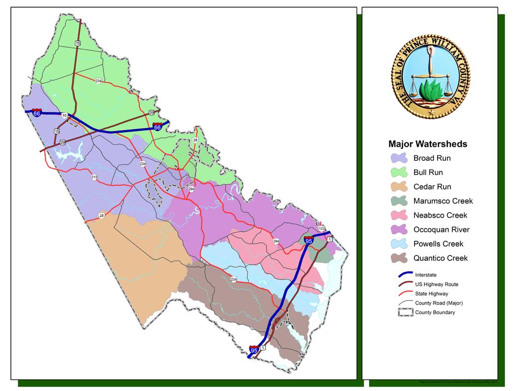 County Watersheds Hylbrook Park - Stabilization of approximately 300 linear feet of stream bank as well as stabilization of adjacent side slope; construction in FY 15.