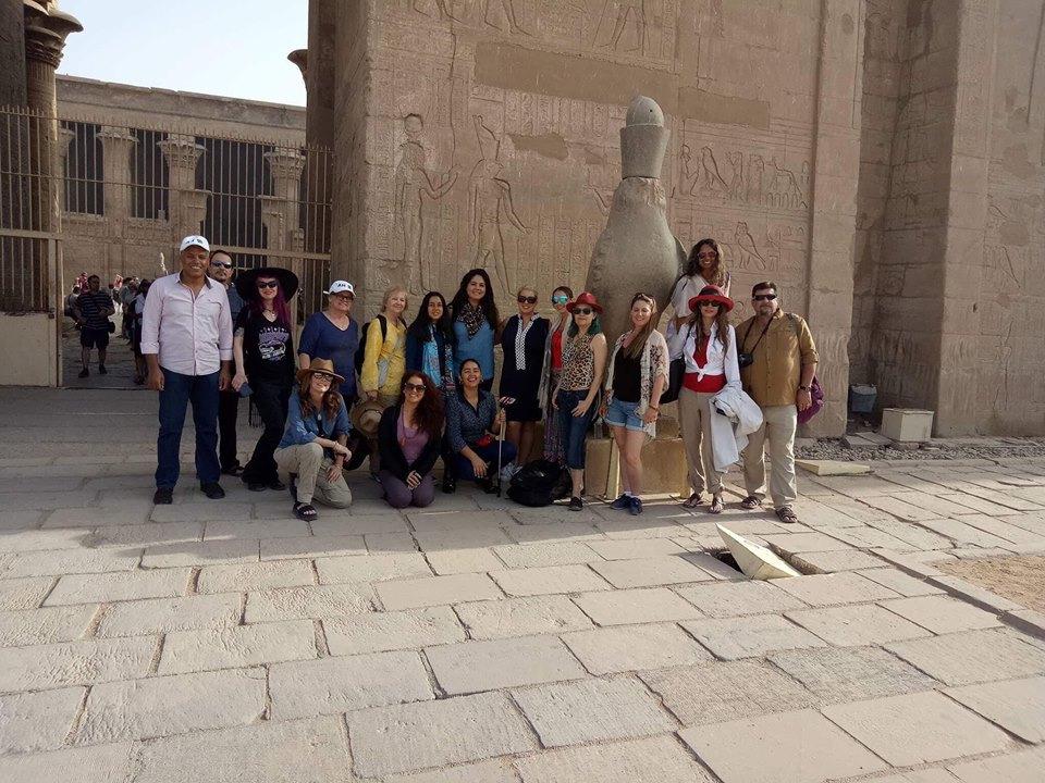 Day 5, Wednesday April 3, 2019: ========================= Breakfast & then visiting the Temple of Edfu dedicated to the Falcon god Horus. Then back to the cruise & navigation to kom ombo city.