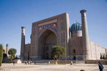 UNESCO calls Samarkand the Crossroad of Cultures. It has been visited through time by many of the world s conquerors Alexander the Great, Genghis Khan and Tamerlane.