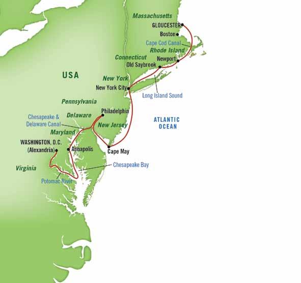 Itinerary Sunday, May 4, 2014 BOSTON GLOUCESTER, Massachusetts EMBARK (D) Monday, May 5 GLOUCESTER BOSTON GLOUCESTER From the port of Gloucester, drive to Boston for an excursion to the Museum of