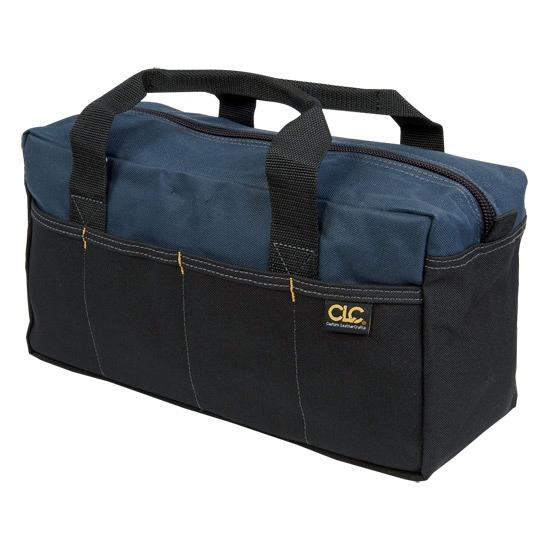 A superior economical tool tote bag with lots of pockets that will carry all of your basic tools. A GREAT VALUE! 11 Multi-use pockets inside and 8 outside organize tools and accessories.