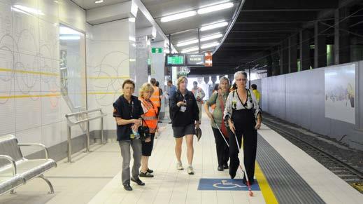To achieve these outcomes, Queensland Rail focuses on providing competent circulation design which is legible, easy for customers to comprehend and requires little additional way finding assistance.
