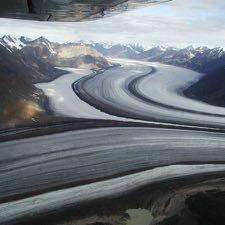 Clarke) Kaskawulsh Glacier (not a surge-type glacier), Yukon  Clarke)