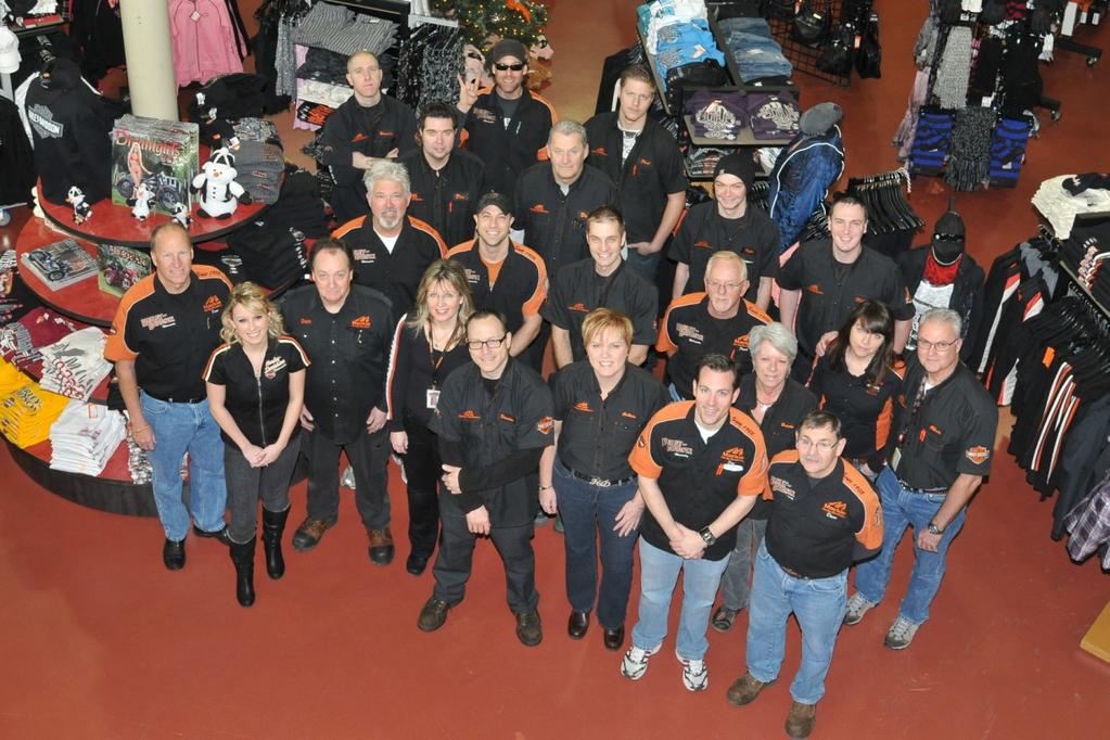 P A G E 11 Dean Mackie and the Mackie H-D staff are honoured to receive the 2011 Diamond Dealer Excellence Award for the second year in a row.