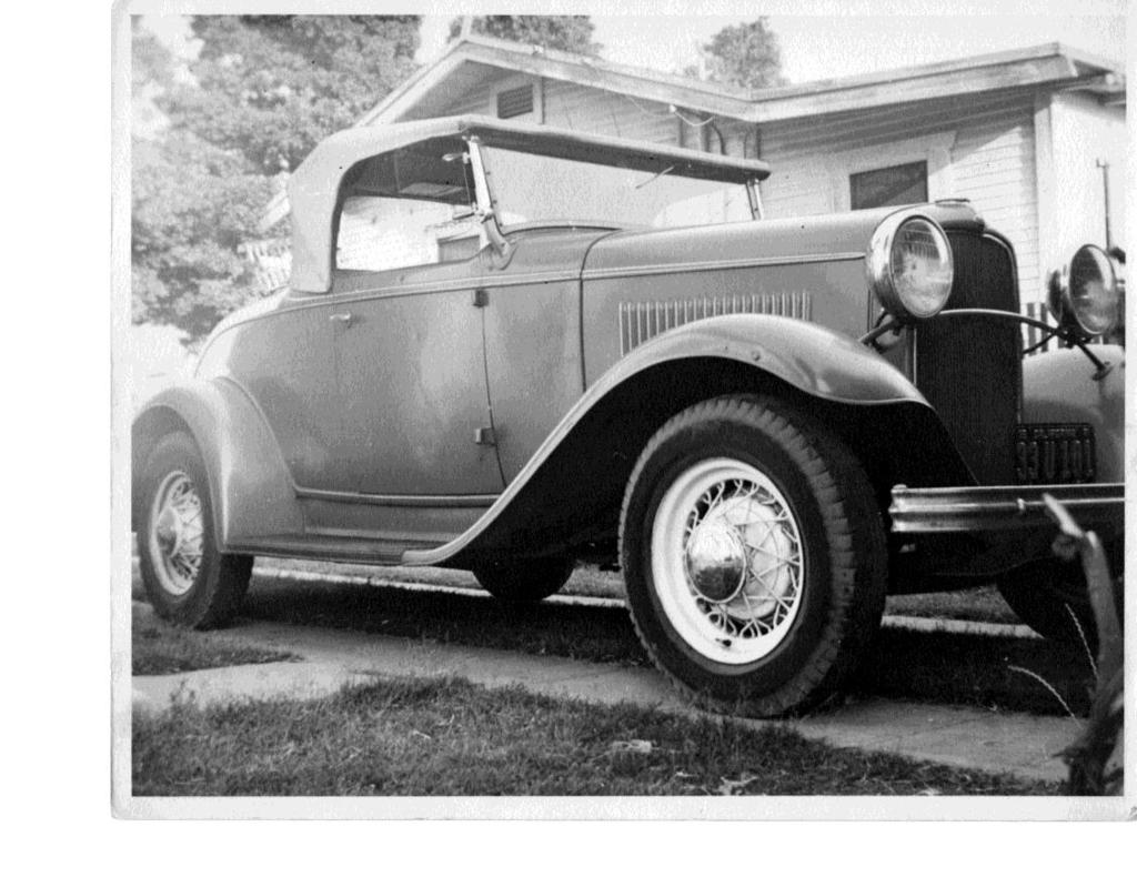 John Thompson, Editor The Redwood Review 478 Woodley Place Santa Rosa, Ca 95409 1932 Ford Model B Roadster.