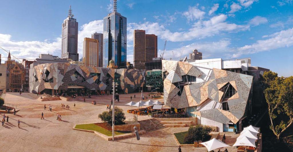 M elbourne MARVELLOUS MELBOURNE CITY SIGHTS Melbourne is a wonderful blend of architectural heritage, modern skyscrapers and contemporary designs, featuring vibrant cafés, cosmopolitan restaurants,