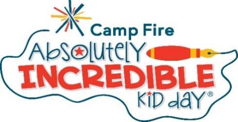 IN THE NEWS FOR 2016... Camp Fire Absolutely Incredible Kids On March 15, 2016, youth in Escambia County celebrated the 19 th VPK kids enjoy a visit with special guests for AIKD.