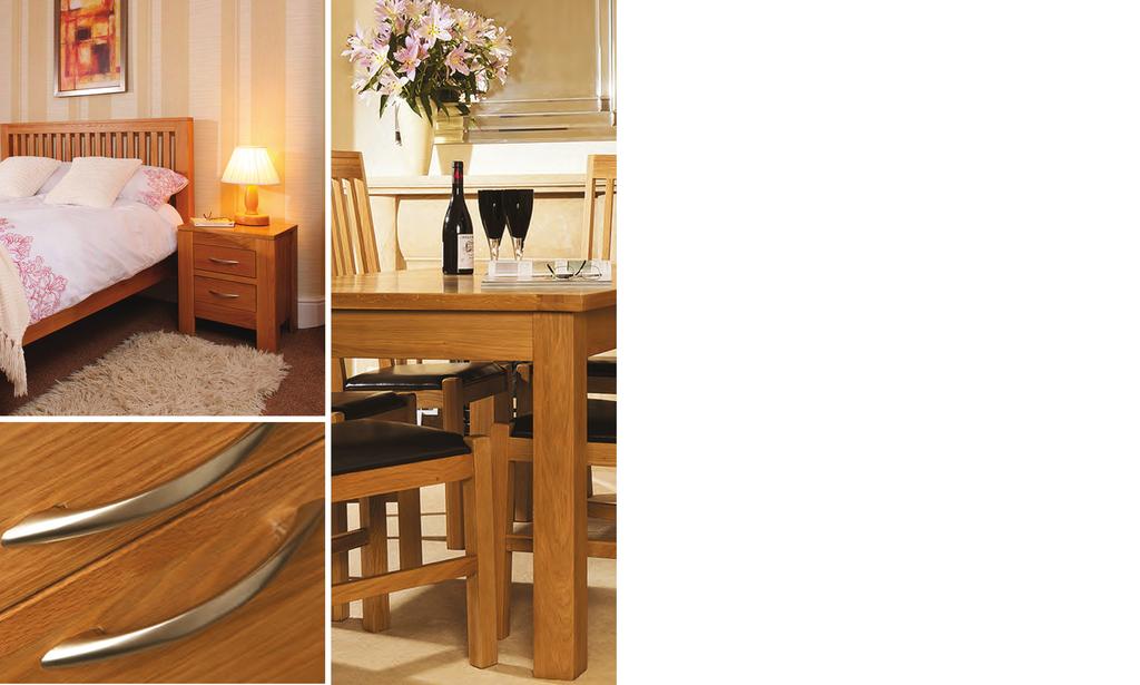 furniture pack The package introduces a sophisticated collection of quality solid oak furniture designed with a modern contemporary feel and complemented by a stylish range of accessories and