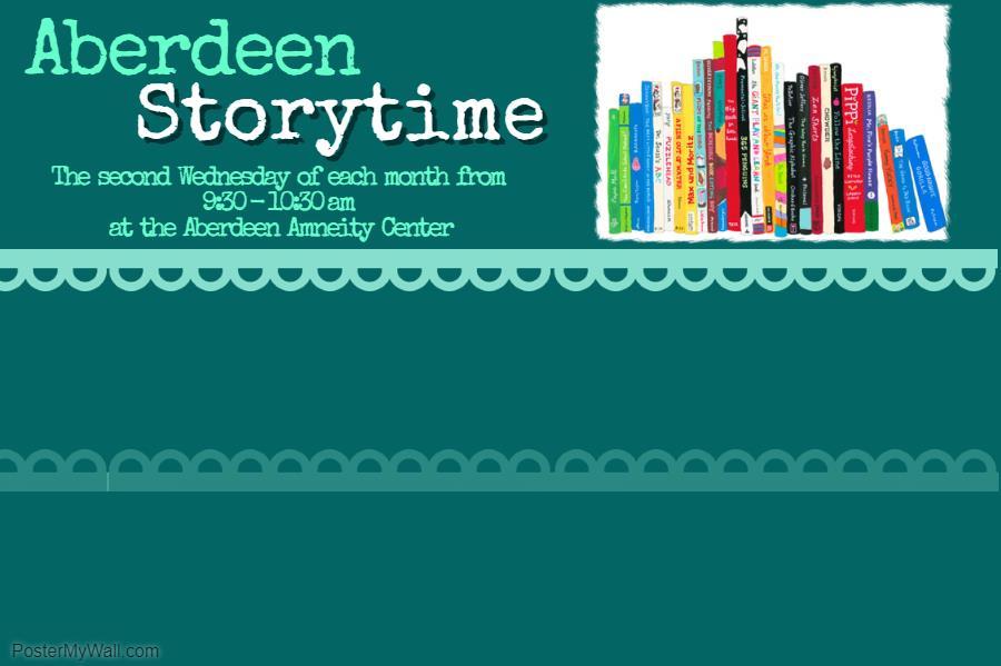 Great stories and activities for Aberdeen's littlest residents.