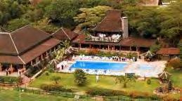 Lake Nakuru Lodge is situated in the south-east ecological niche of the National Park, with views across the