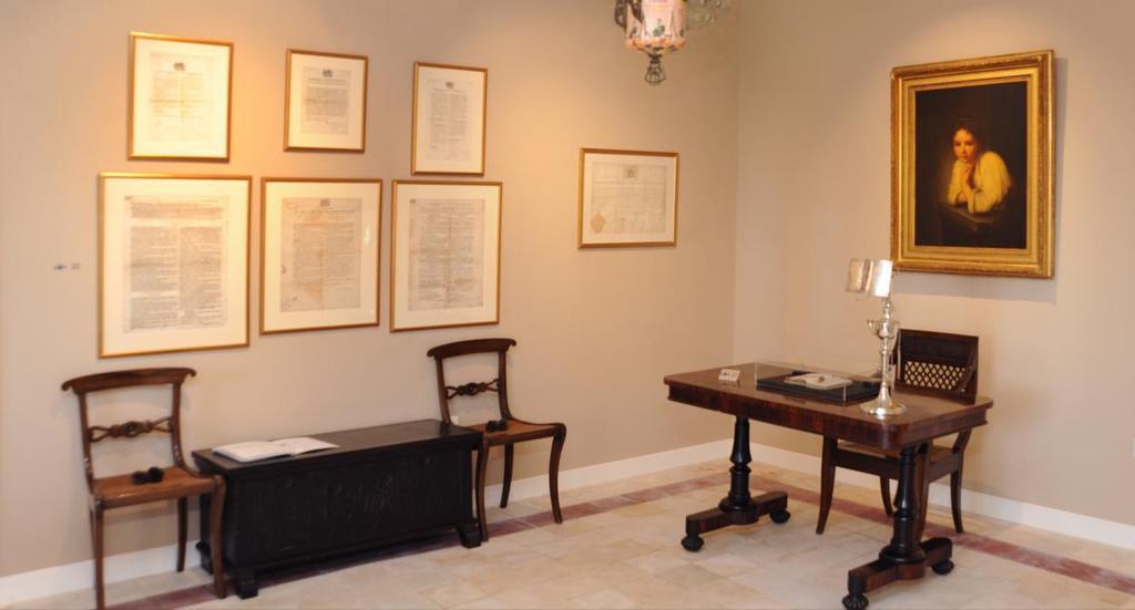 The Museum Shop offers selected publications about Ioannis Capodistrias and Museum