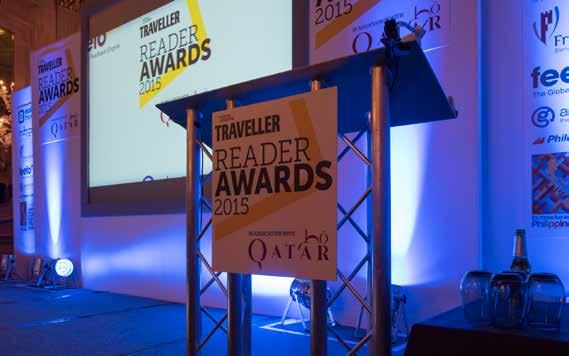 Headline sponsor The package As sponsor of the Reader Awards, you ll receive title sponsorship: National Geographic Traveller Reader Awards, in association with (your company name or brand).